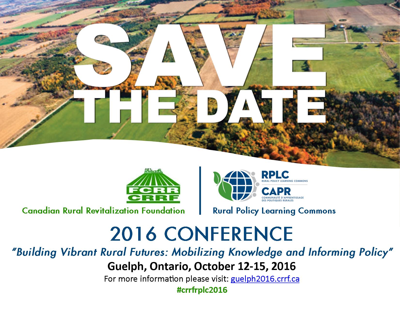 2016 CRRF-RPLC save the date 3